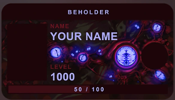 Beholder ID card
